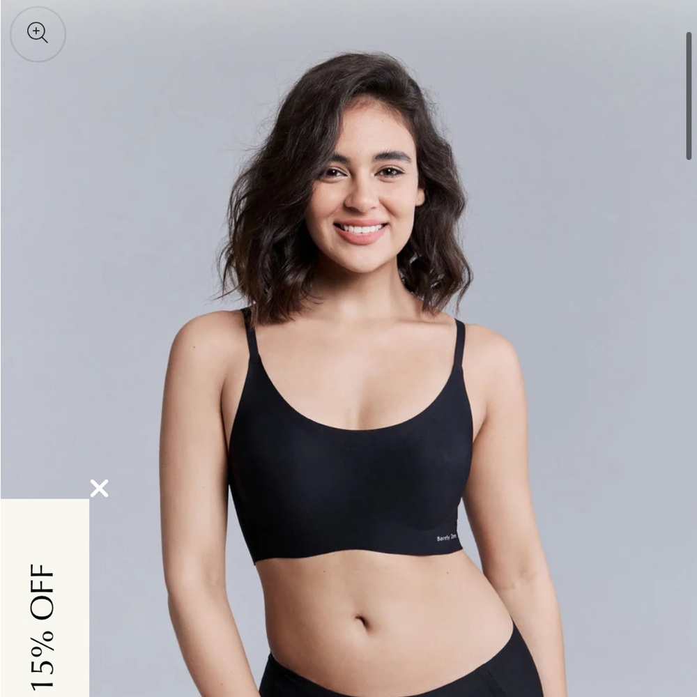 Neiwai Barely Zero Anchored Cup Spaghetti Strap Bra